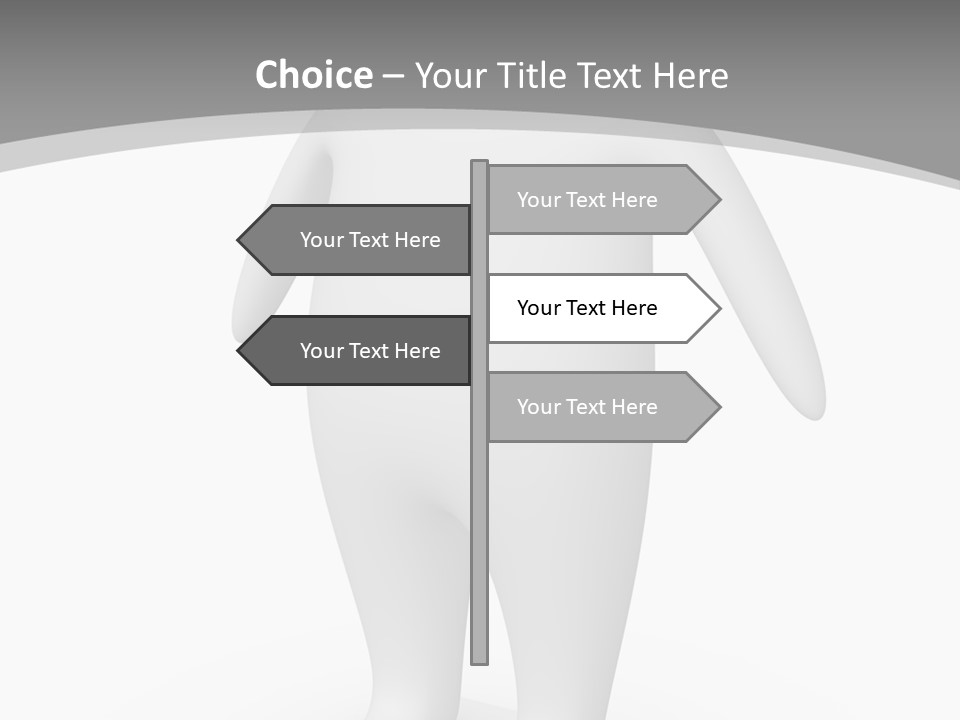 Waist Corpulent Healthy PowerPoint Template