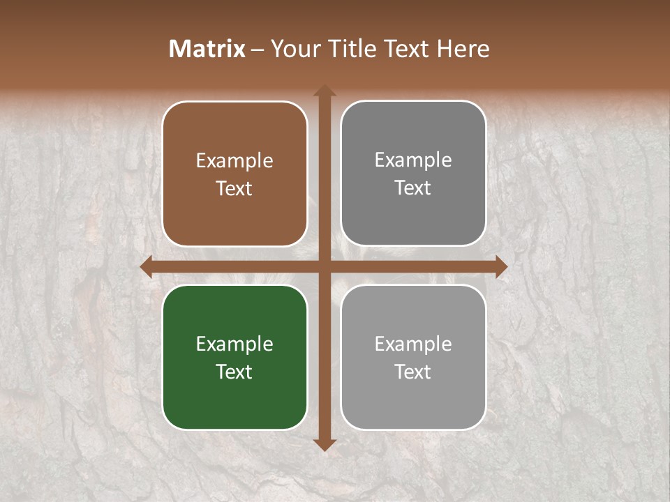 Predator Masked Hole PowerPoint Template