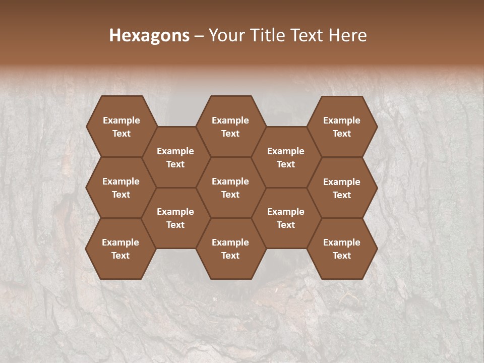 Predator Masked Hole PowerPoint Template