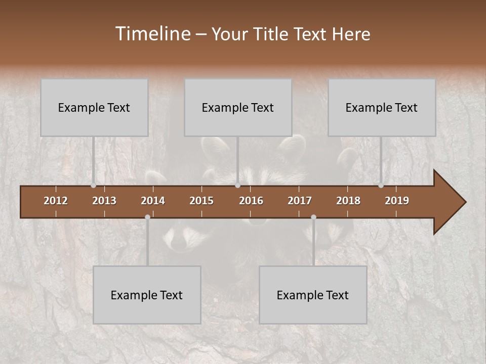 Predator Masked Hole PowerPoint Template