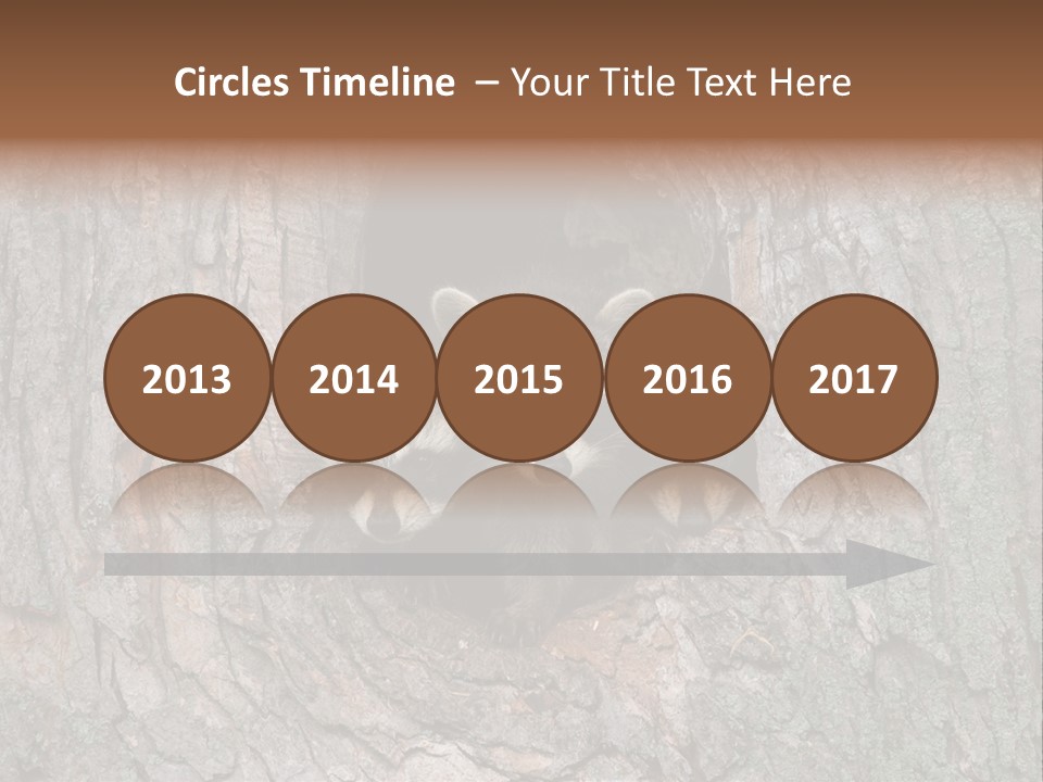 Predator Masked Hole PowerPoint Template