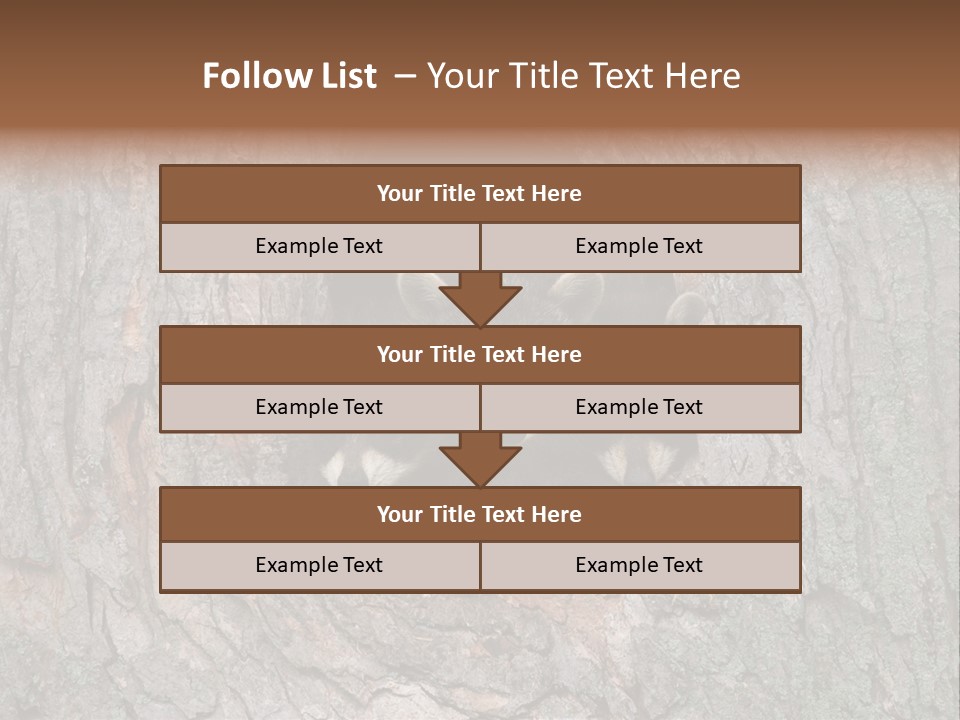 Predator Masked Hole PowerPoint Template