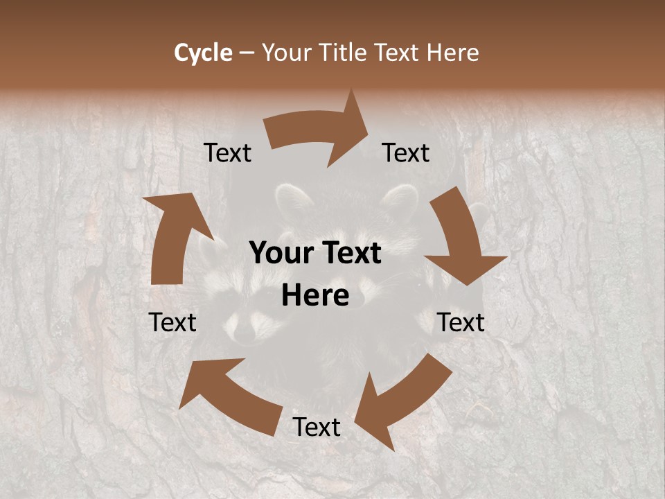 Predator Masked Hole PowerPoint Template