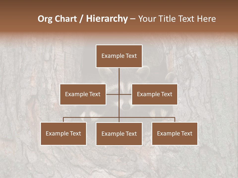 Predator Masked Hole PowerPoint Template