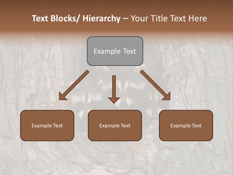 Predator Masked Hole PowerPoint Template