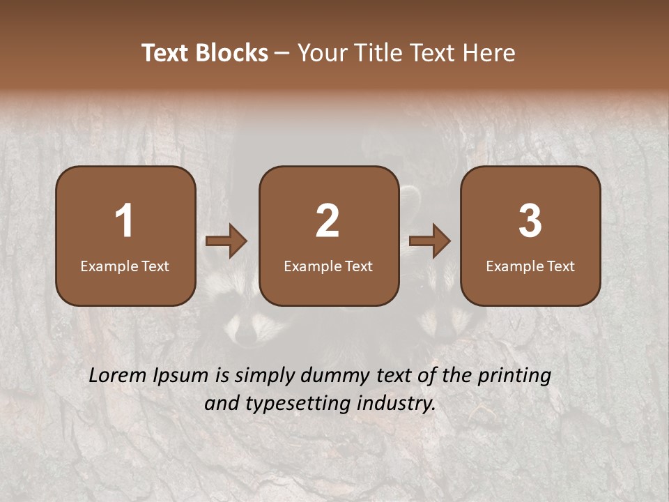 Predator Masked Hole PowerPoint Template