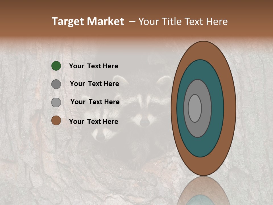 Predator Masked Hole PowerPoint Template
