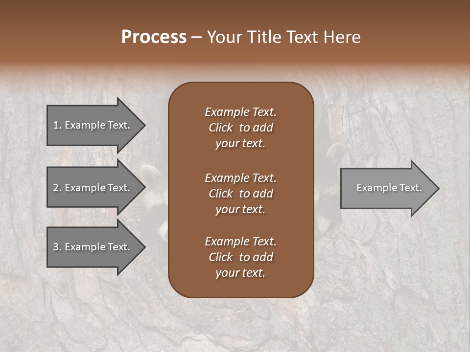 Predator Masked Hole PowerPoint Template
