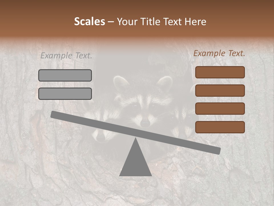 Predator Masked Hole PowerPoint Template