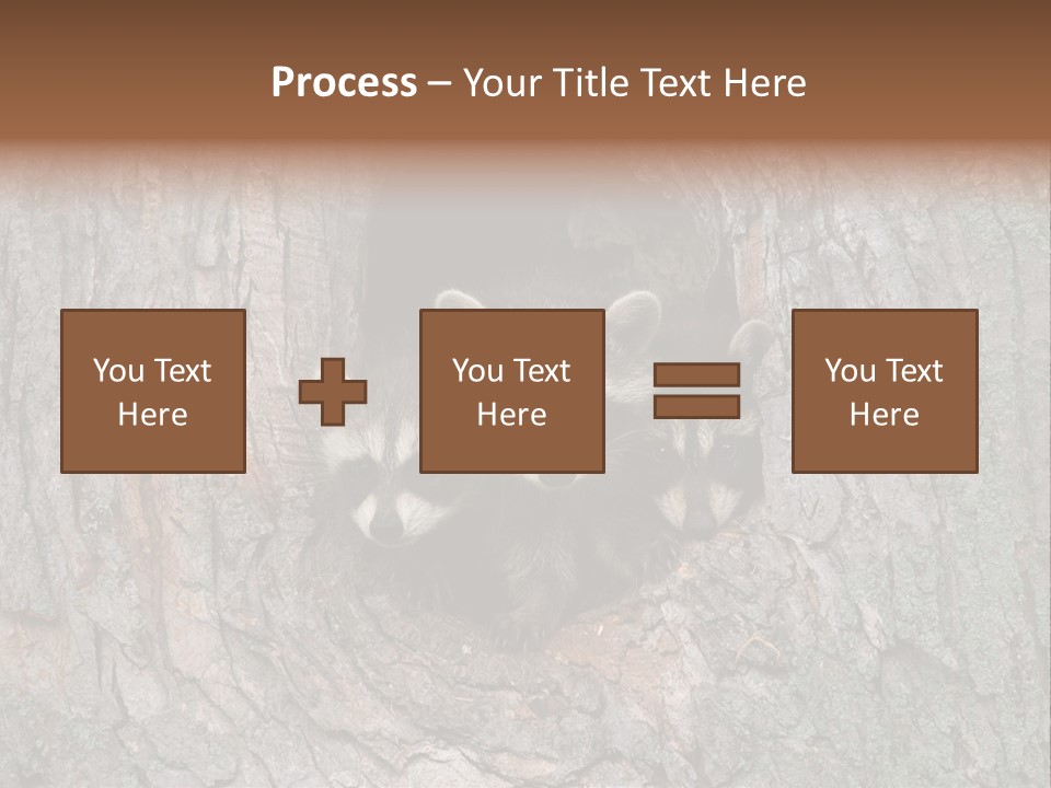 Predator Masked Hole PowerPoint Template
