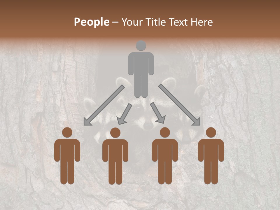 Predator Masked Hole PowerPoint Template