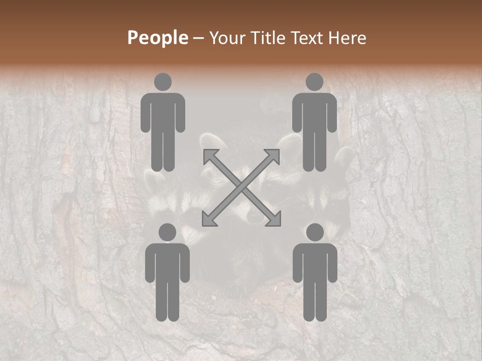 Predator Masked Hole PowerPoint Template