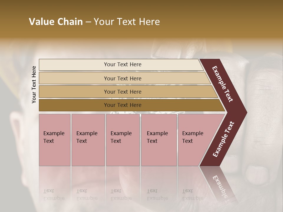 Mine Dirt Helmet PowerPoint Template