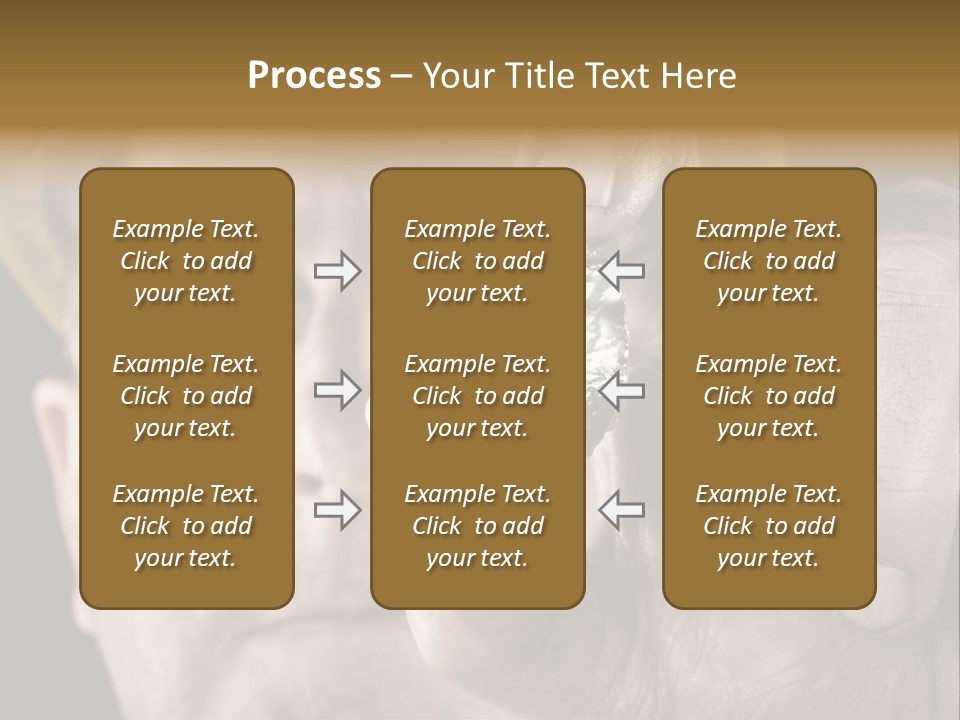 Mine Dirt Helmet PowerPoint Template