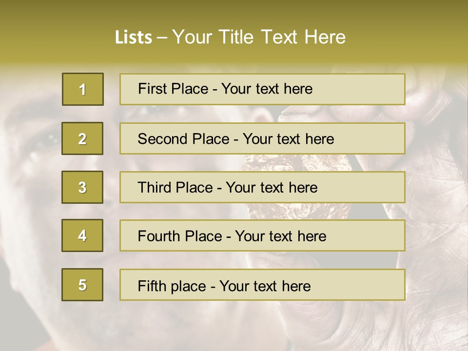 Occupation Job Laborer PowerPoint Template