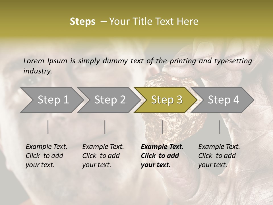 Occupation Job Laborer PowerPoint Template