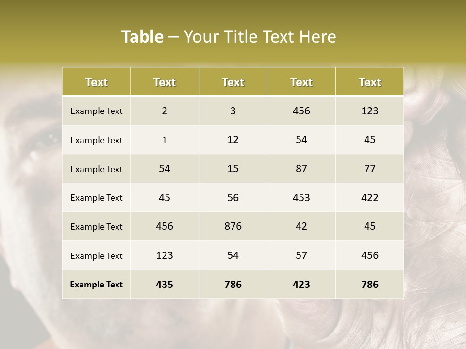 Occupation Job Laborer PowerPoint Template