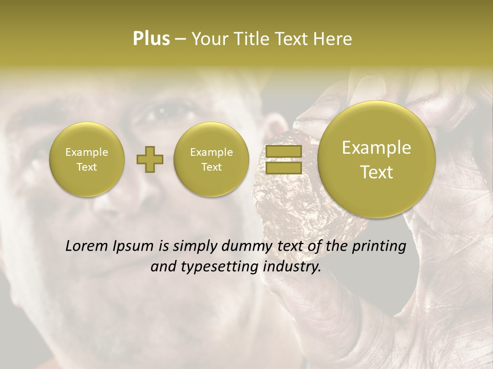 Occupation Job Laborer PowerPoint Template