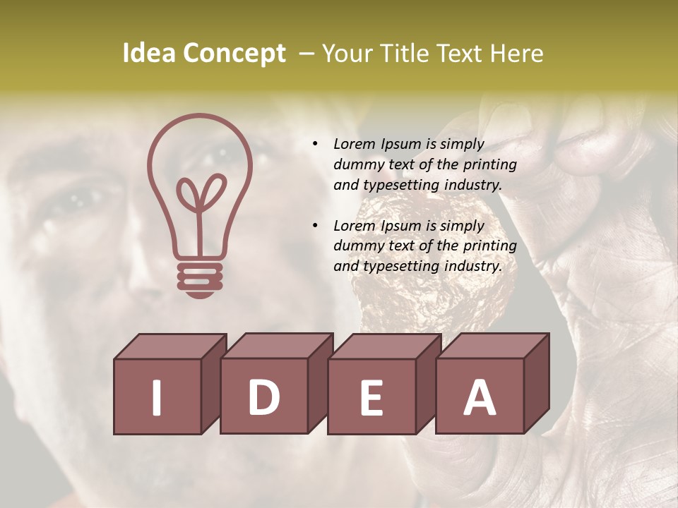 Occupation Job Laborer PowerPoint Template