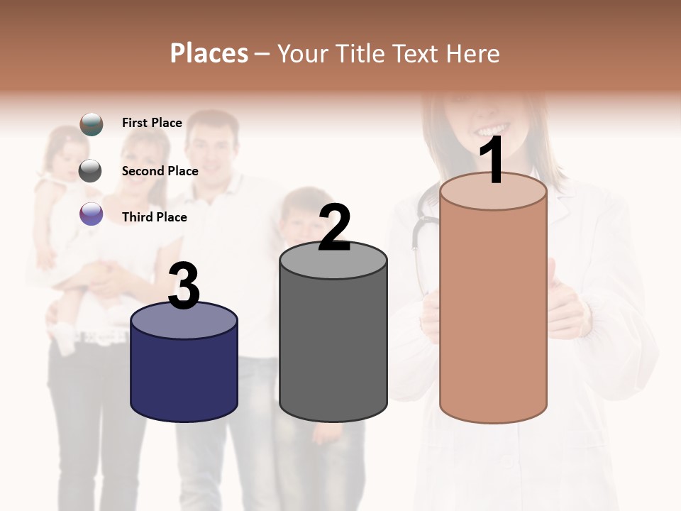 Daughter Happy Business PowerPoint Template