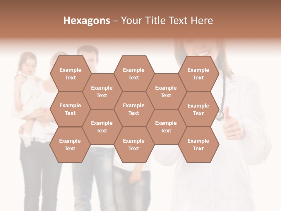 Daughter Happy Business PowerPoint Template