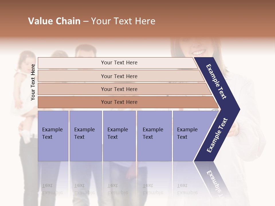 Daughter Happy Business PowerPoint Template