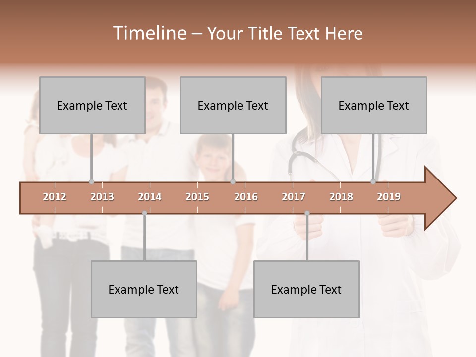 Daughter Happy Business PowerPoint Template