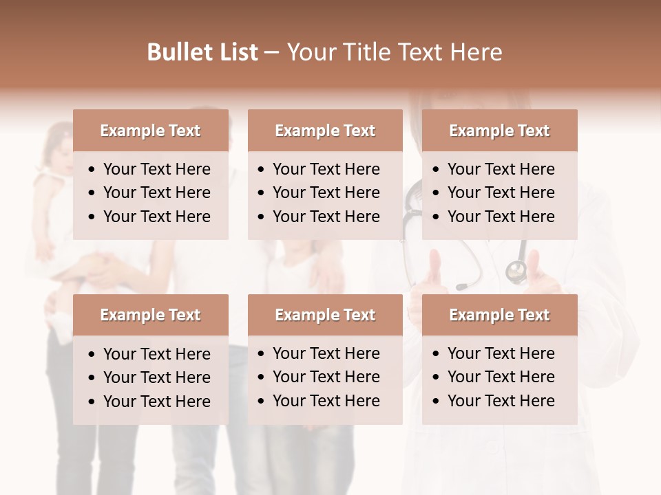 Daughter Happy Business PowerPoint Template