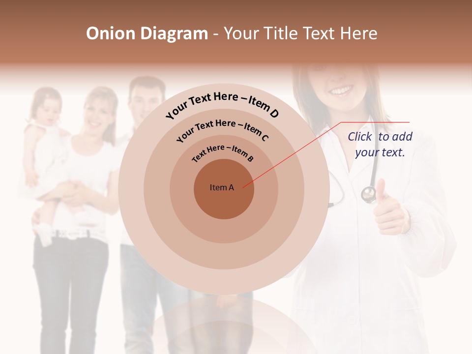 Daughter Happy Business PowerPoint Template