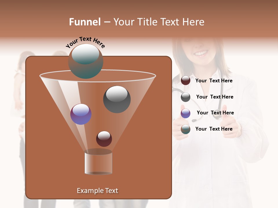 Daughter Happy Business PowerPoint Template