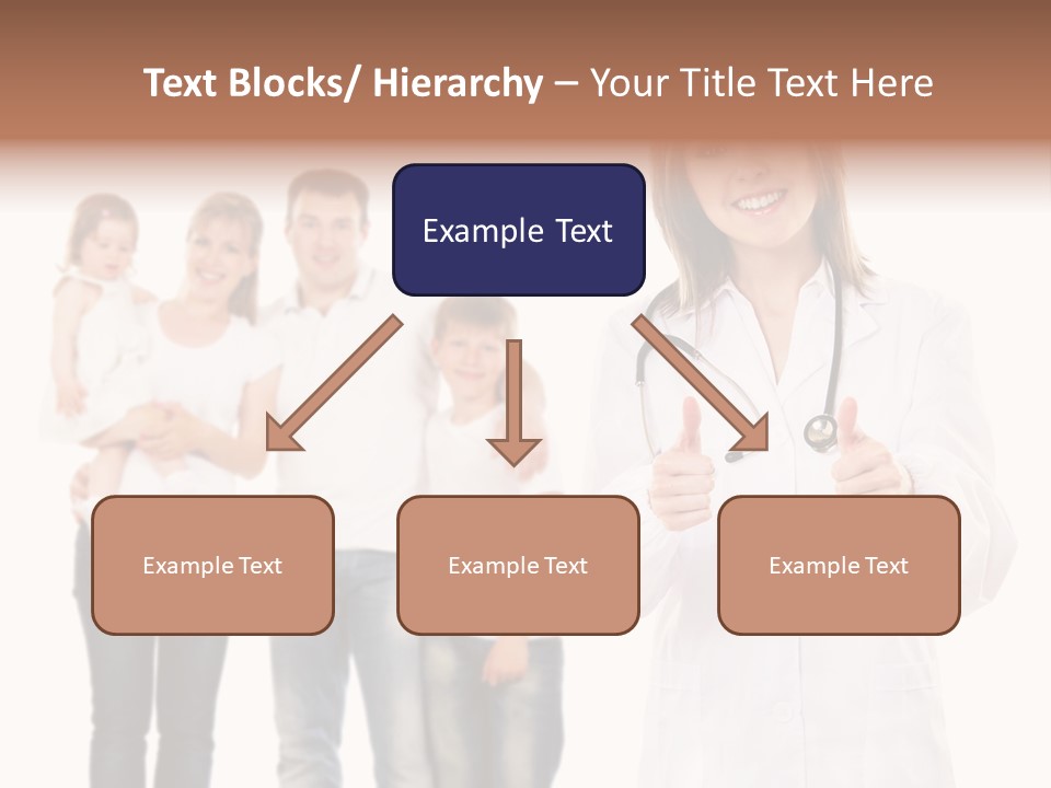 Daughter Happy Business PowerPoint Template