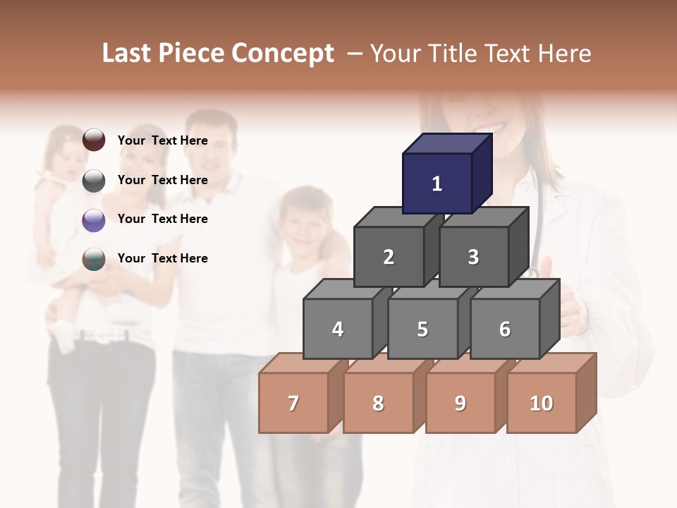 Daughter Happy Business PowerPoint Template