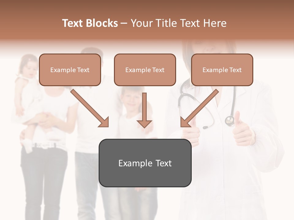 Daughter Happy Business PowerPoint Template