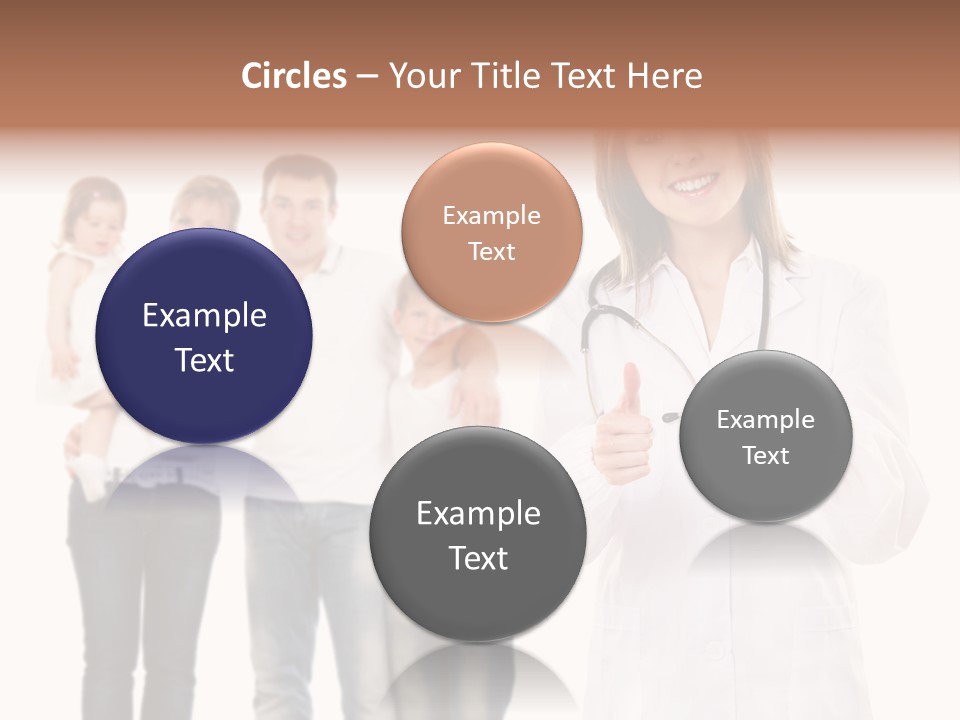 Daughter Happy Business PowerPoint Template