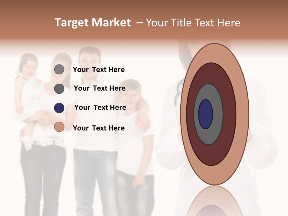 Daughter Happy Business PowerPoint Template