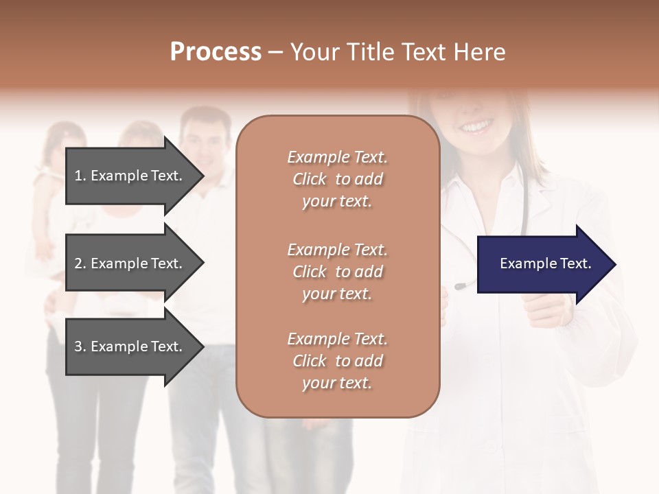 Daughter Happy Business PowerPoint Template
