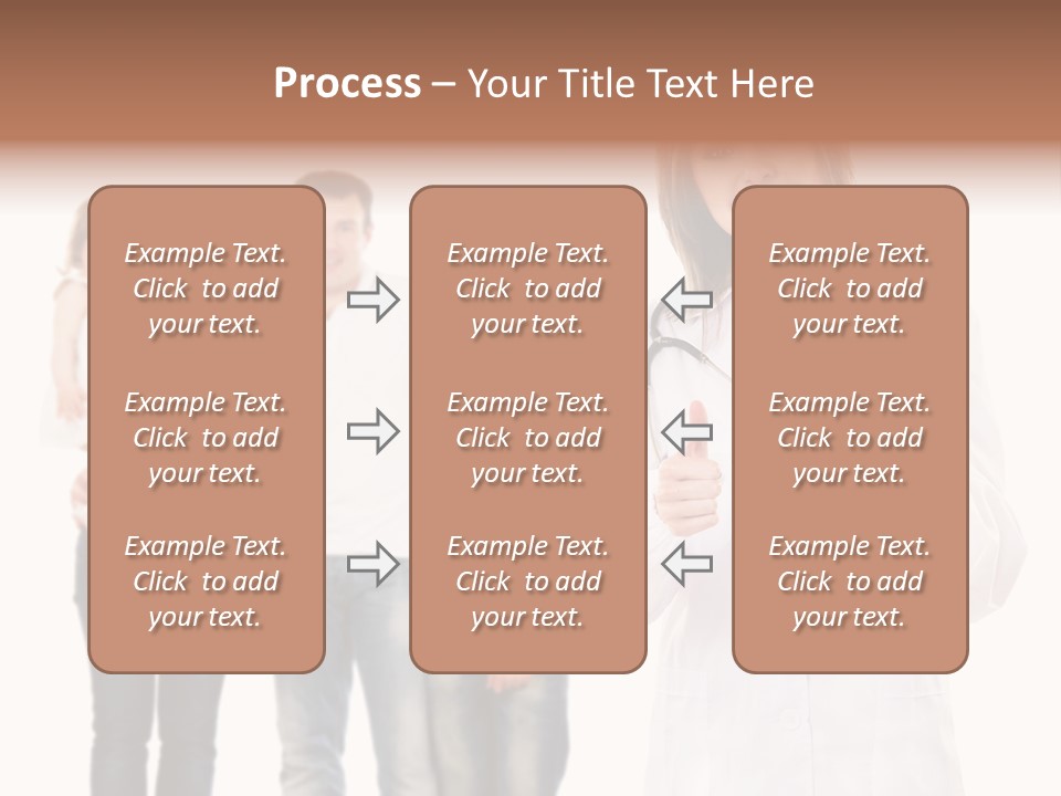 Daughter Happy Business PowerPoint Template