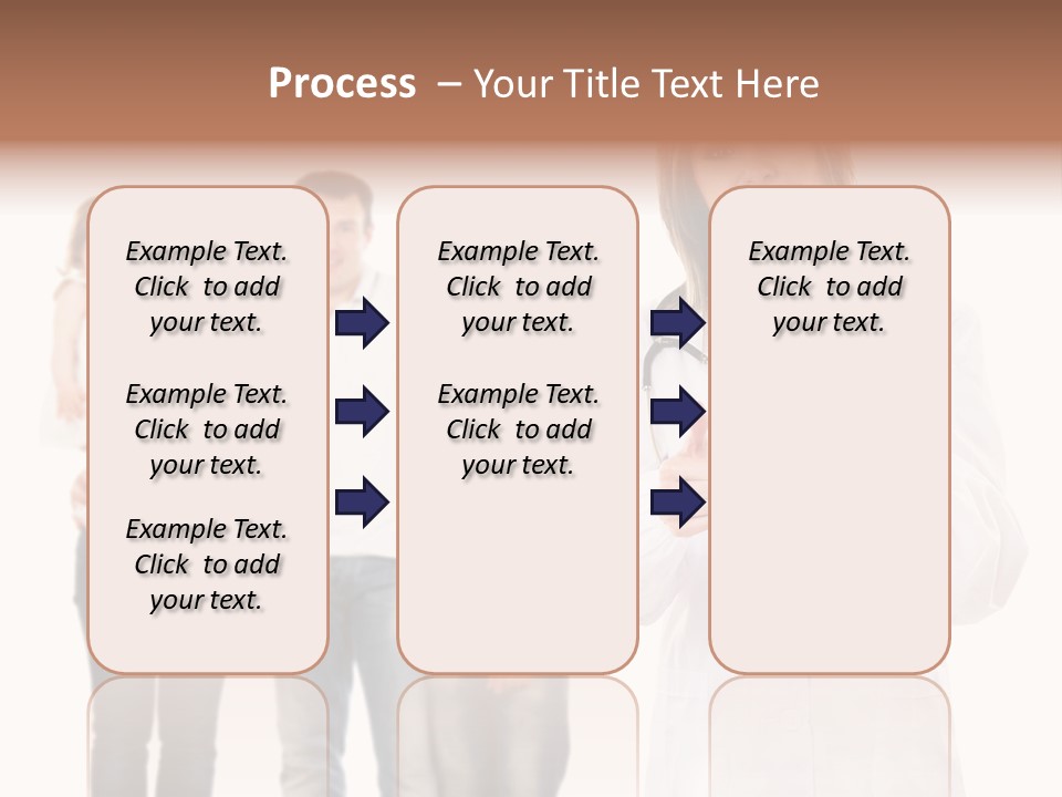 Daughter Happy Business PowerPoint Template