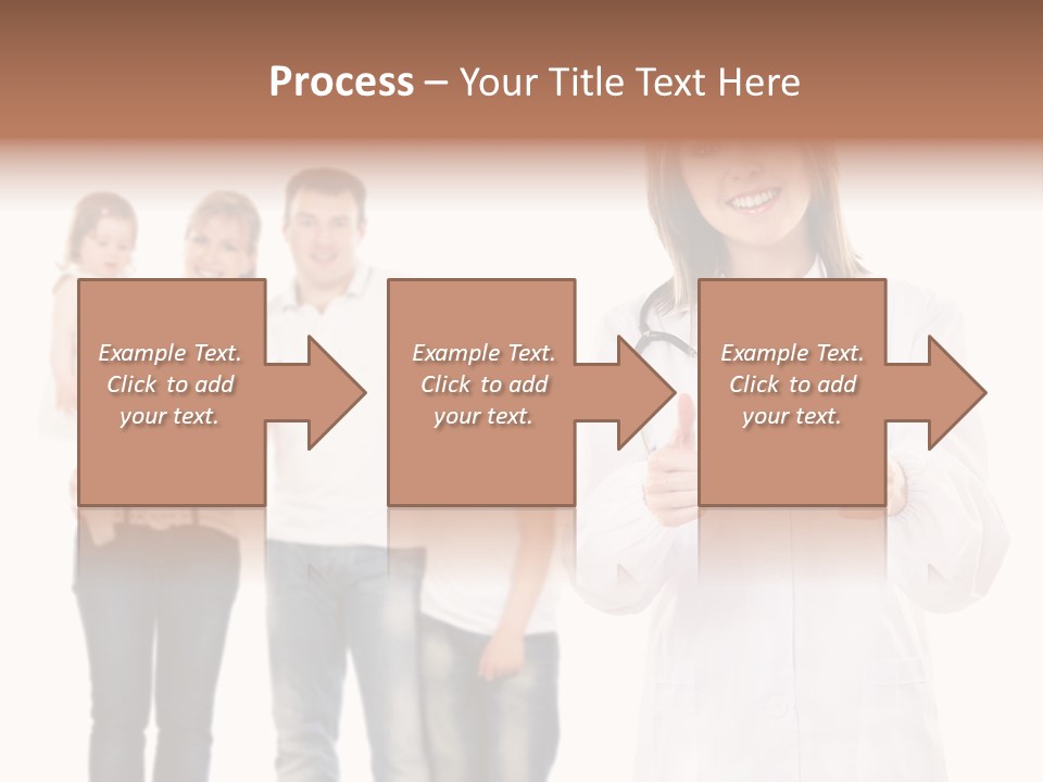 Daughter Happy Business PowerPoint Template