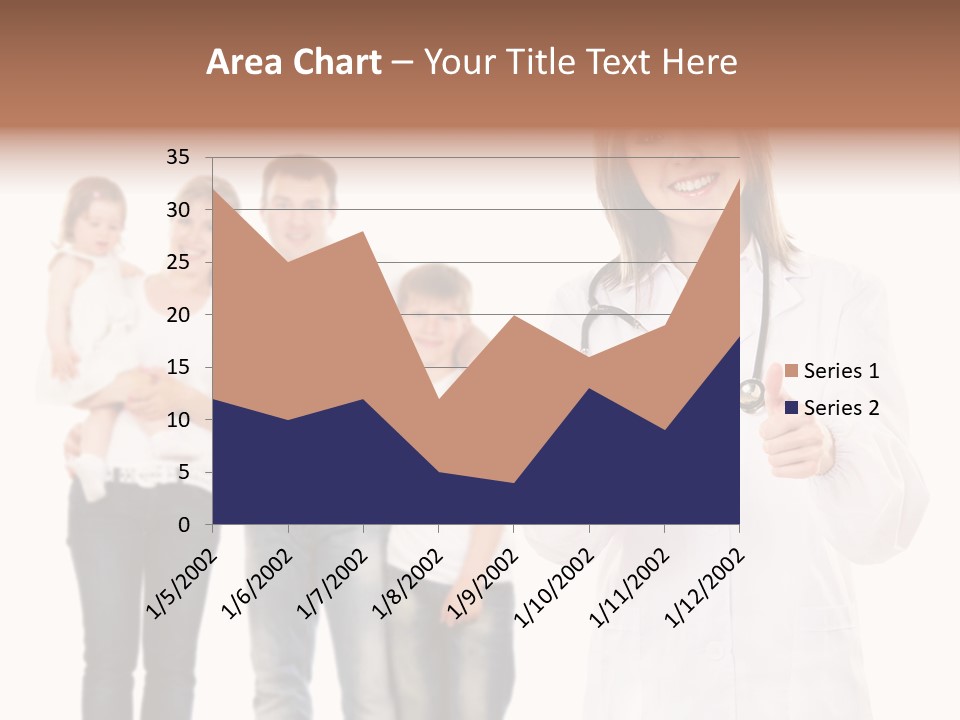 Daughter Happy Business PowerPoint Template