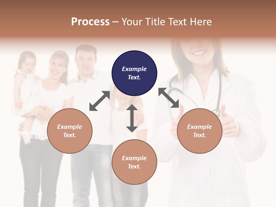 Daughter Happy Business PowerPoint Template