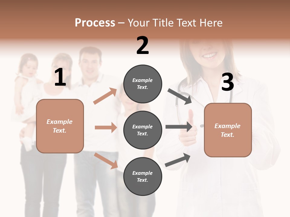 Daughter Happy Business PowerPoint Template