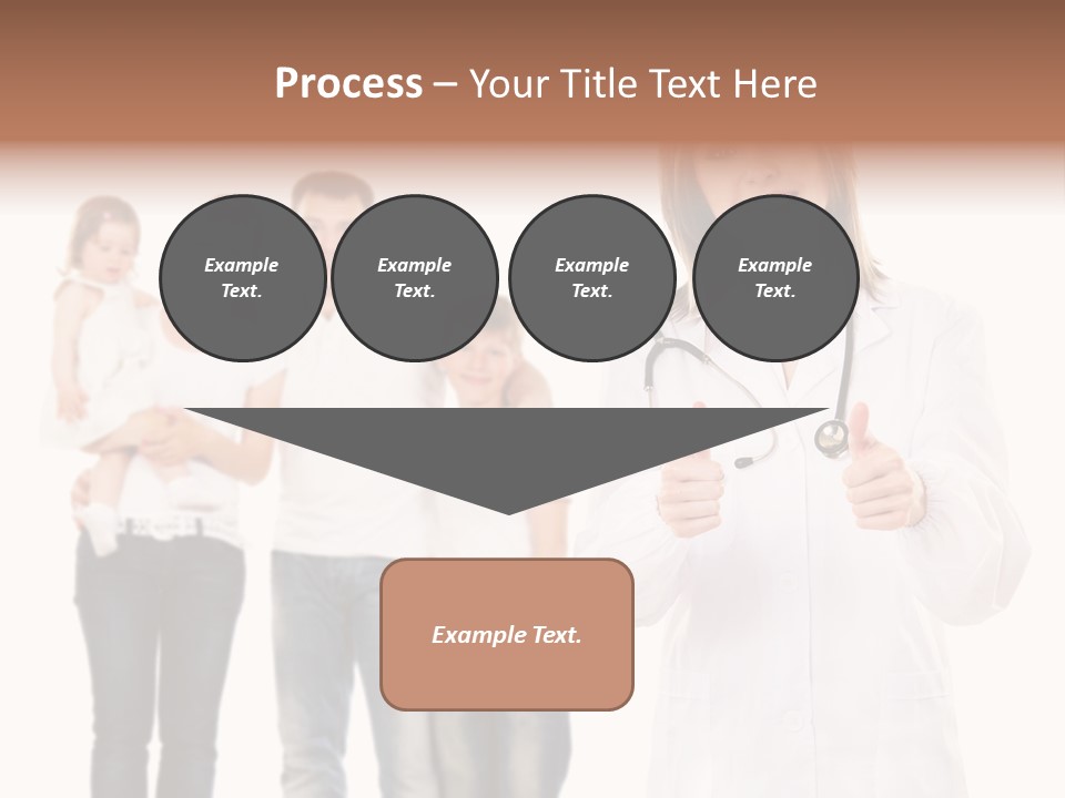 Daughter Happy Business PowerPoint Template