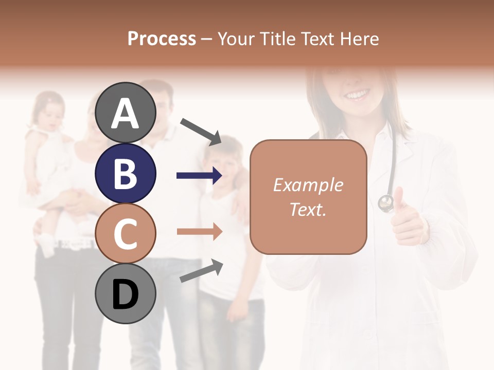 Daughter Happy Business PowerPoint Template