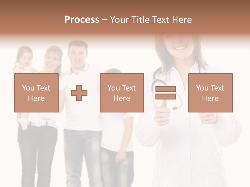 Daughter Happy Business PowerPoint Template