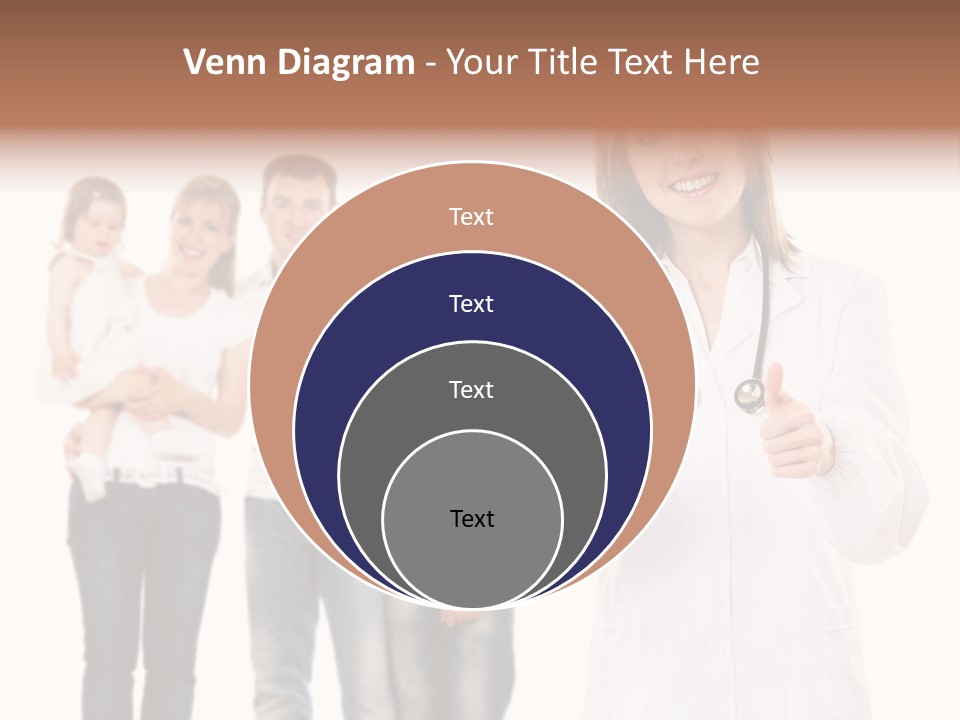 Daughter Happy Business PowerPoint Template