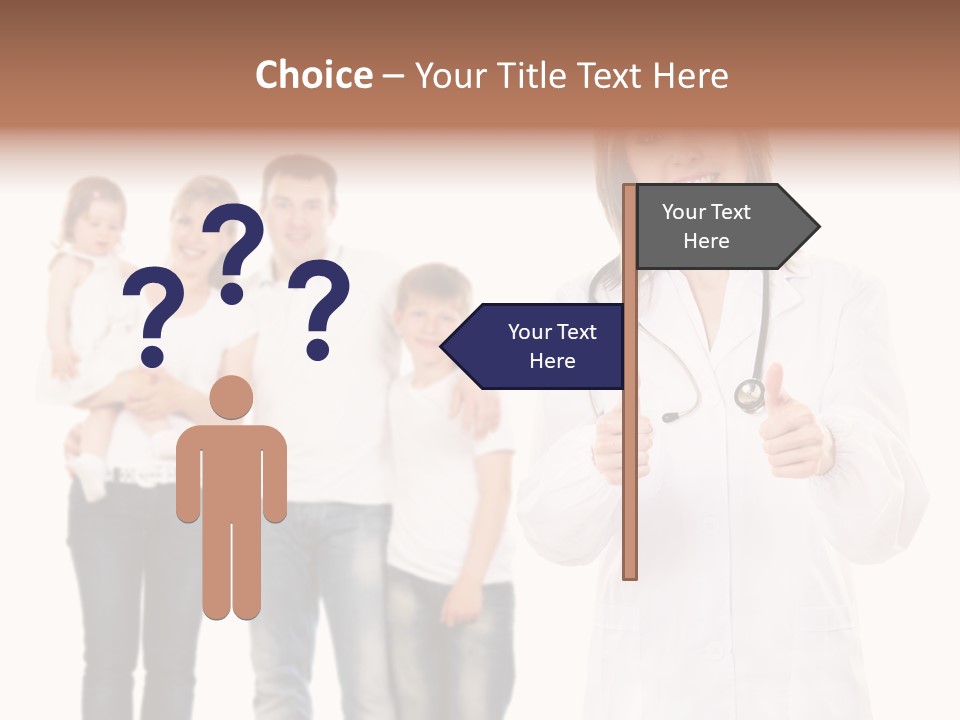 Daughter Happy Business PowerPoint Template