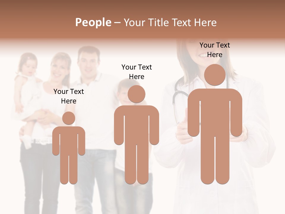 Daughter Happy Business PowerPoint Template