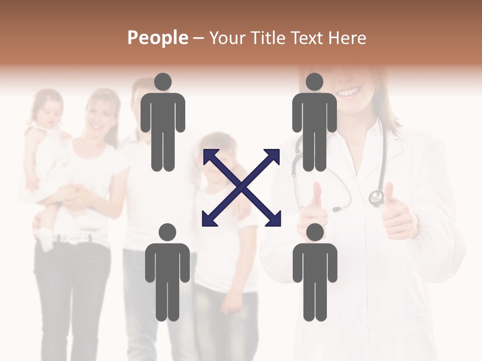 Daughter Happy Business PowerPoint Template