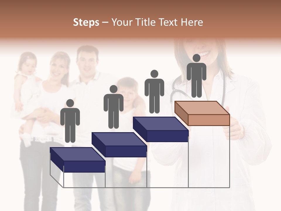 Daughter Happy Business PowerPoint Template